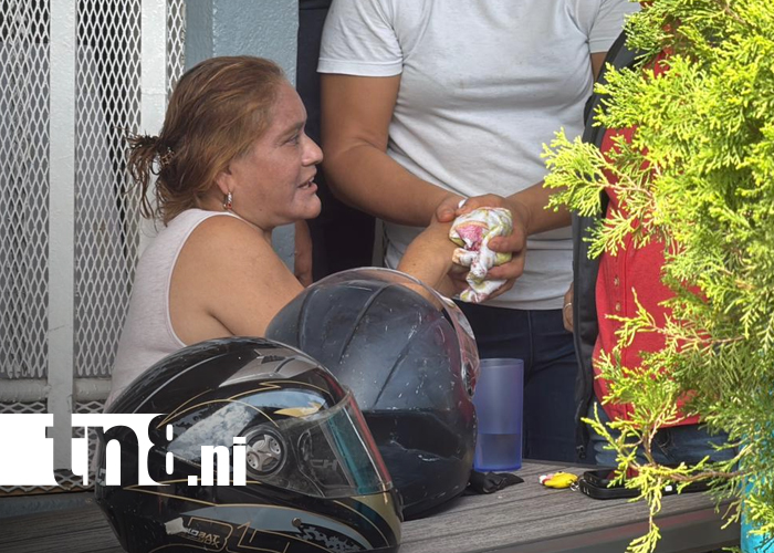 Foto: Violento choque entre motocicletas deja dos personas lesionadas en Juigalpa, Chontales/TN8