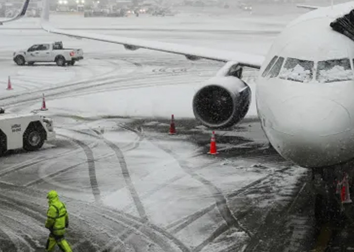 Foto: Estados Unidos espera normalizar vuelos tras histórica tormenta / Cortesía