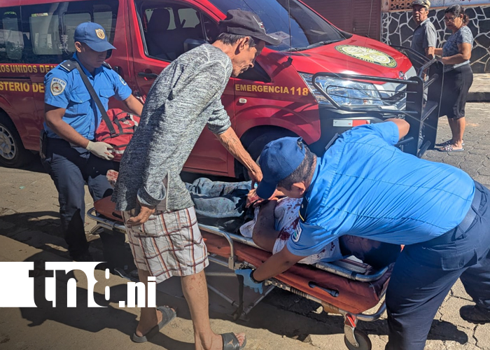 Foto: Violenta golpiza en Managua /TN8
