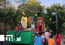 Alegría para la niñez de Ocotal en el Día de los Reyes Magos Foto: Reyes Magos recorren Ocotal con los niños/TN8