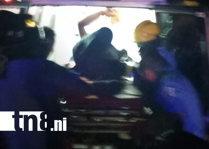 Foto: Accidente con semoviente deja motociclista lesionado en Bilwi/TN8