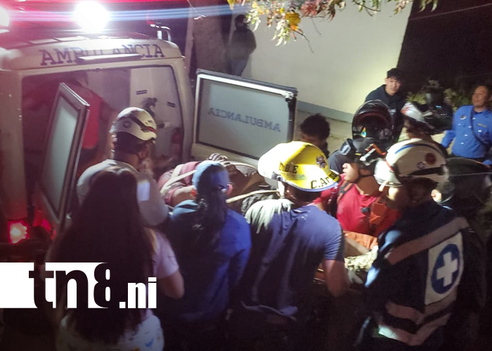 Foto: Motociclista en estado de ebriedad cae a un cauce en Estelí/TN8