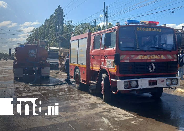 Foto: Incendio en Sabana Grande /TN8