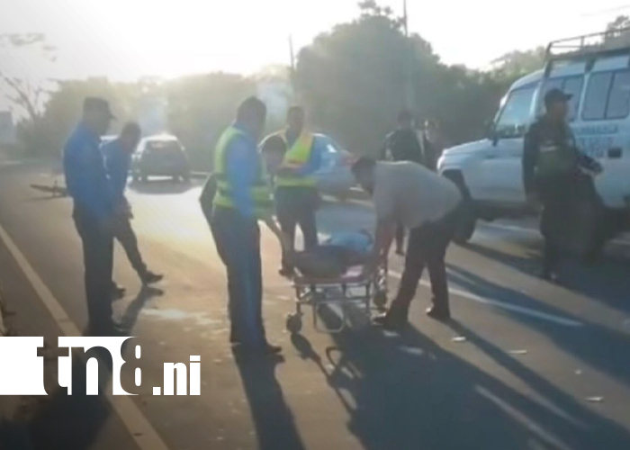 Foto: Accidente en Chinandega /TN8