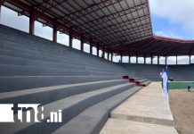 Jinotega celebra la inauguración de la quinta etapa del nuevo estadio de béisbol Foto: Jinotega celebra la inauguración de la quinta etapa del nuevo estadio de béisbol/TN8