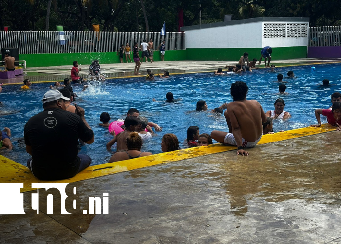 Foto: Familias disfrutan del Centro Turístico Xilonem previo al regreso a clases/TN8