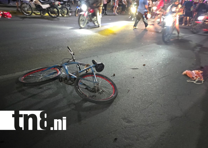 Foto: Imprudencia y exceso de velocidad deja dos lesionados tras violento accidente en Managua/TN8