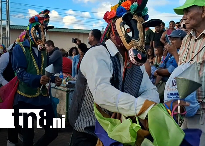 Foto: Diriamba celebra tradicional tope de santos por San Sebastián/TN8