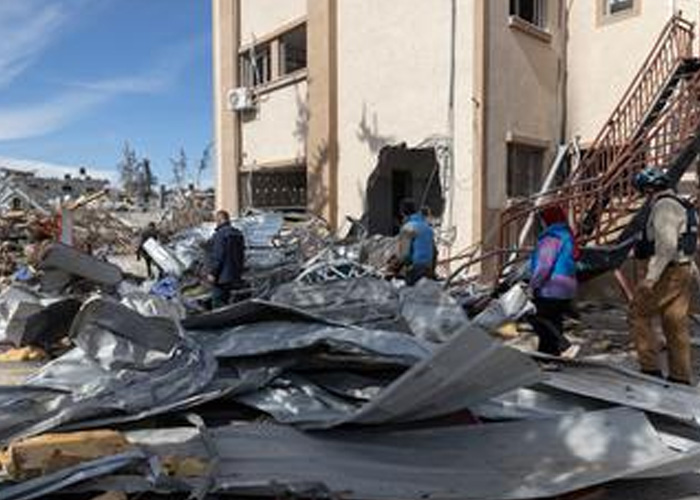 Foto: Defensa civil advierte sobre víctimas sin atención en Gaza / Cortesía