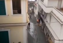 Tormenta Harry provoca inundaciones y evacuaciones en Italia (VIDEO) Foto: Video: capta el caos y el miedo por inundaciones de la tormenta Harry en Italia / Cortesía