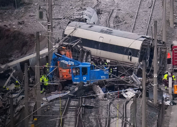 Foto: Huelga ferroviaria en España tras la muerte de maquinistas en accidentes de tren / Cortesía