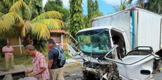 Foto: Accidente vial deja una víctima mortal y dos heridos en Carretera Granada / TN8