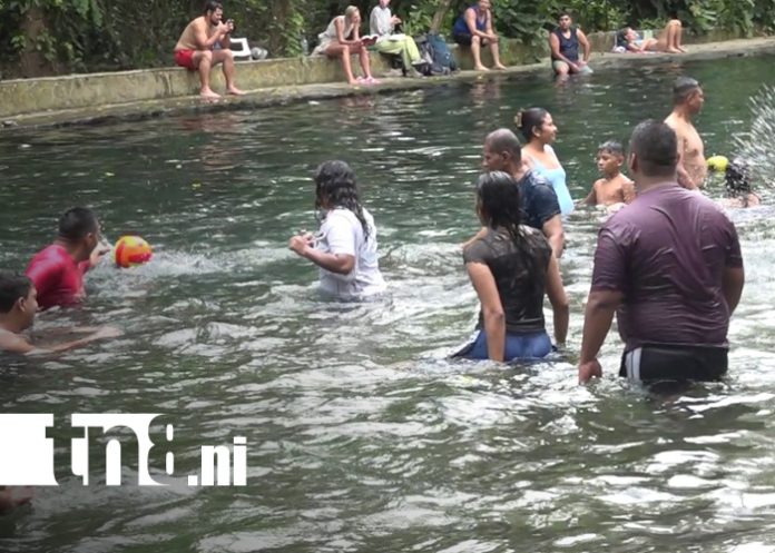 Foto: Vacaciones escolares concluyen con diversión en balneario Ojo de Agua / TN8