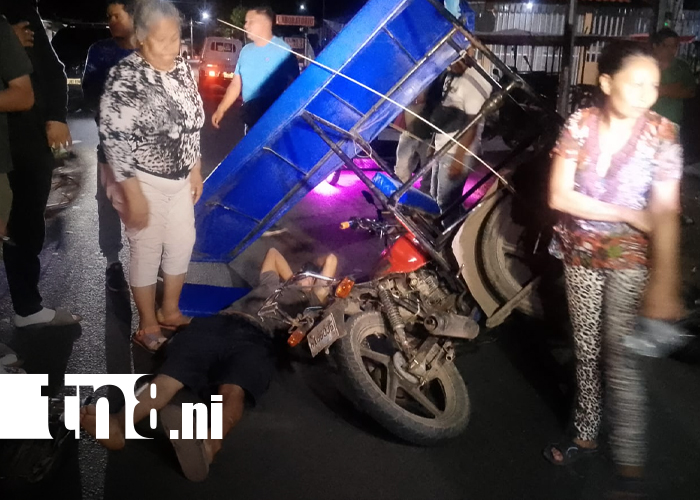 Foto: Accidentes en Distrito VI de Managua dejan varios lesionados/TN8