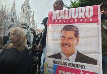 Venezuela se moviliza en defensa de su soberanía frente al imperialismo Foto: Venezuela se levanta /cortesía