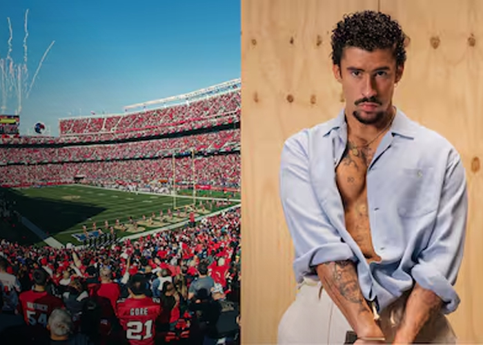 Foto: Bad Bunny en el Super Bowl /cortesía