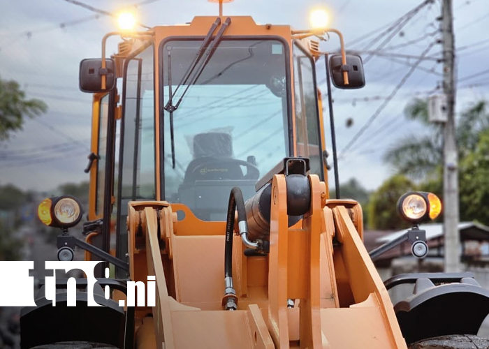 Foto: Matiguas recibe maquinaria de Belarus para mejorar su infraestructura/TN8