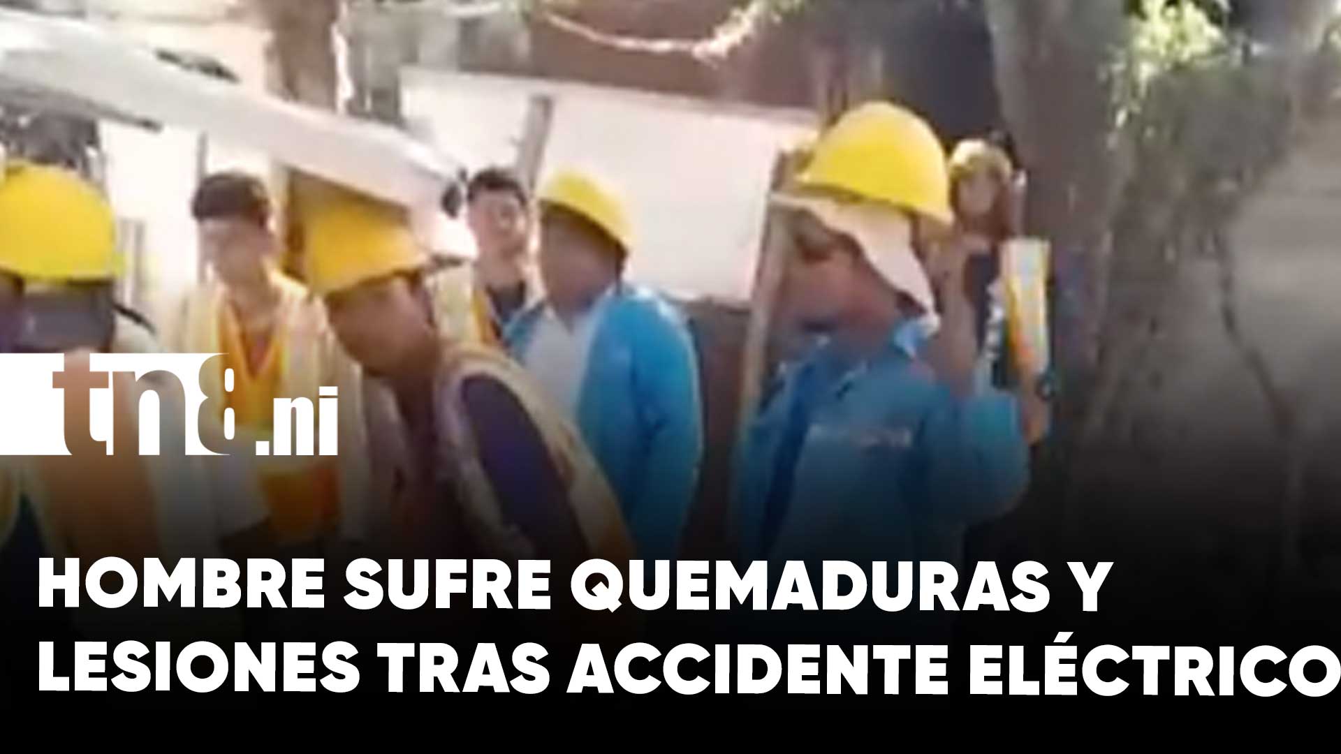 Hombre resulta lesionado tras caer de un árbol en Chinandega | TN8.ni