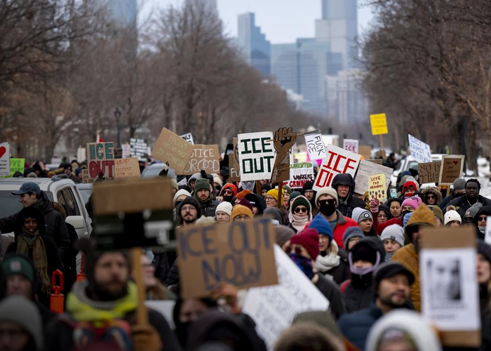 Foto: Estados Unidos entre protestas contra el ICE /cortesía 