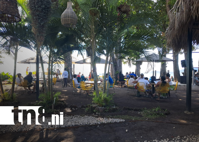 Foto: Turistas disfrutan del fin de semana largo en la Isla de Ometepe/TN8