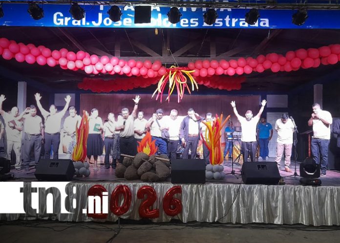 Foto:Oración y esperanza marcan el inicio del 2026 en Nandaime/ TN8.