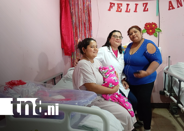 Foto: Siete recién nacidos llegan al mundo en hospitales de Managua/TN8