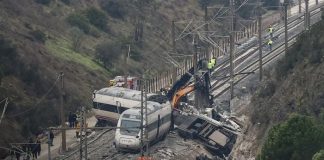 Foto: Huelga ferroviaria en España tras la muerte de maquinistas en accidentes de tren / Cortesía