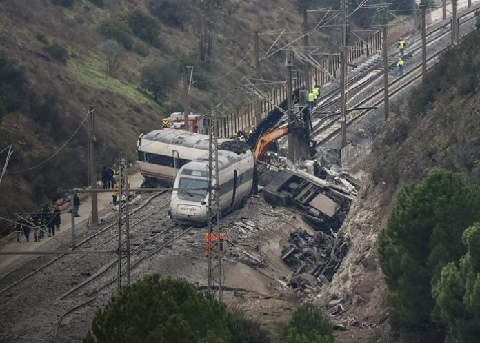 Foto: Huelga ferroviaria en España tras la muerte de maquinistas en accidentes de tren / Cortesía