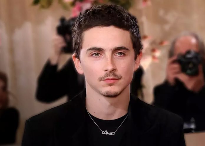 Foto: Timothée Chalamet y el Oscar /cortesía