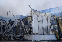 Devastador incendio arrasa fábrica de galletas en Grecia y deja varias víctimas Foto: Desastre en Grecia /cortesía