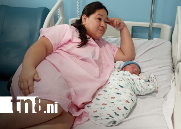 Foto: Siete recién nacidos llegan al mundo en hospitales de Managua/TN8