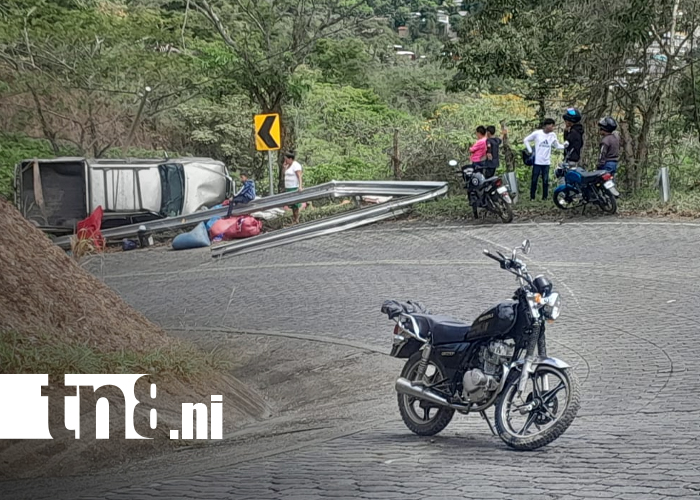 Foto: Accidente en Quilalí, Nueva Segovia /TN8