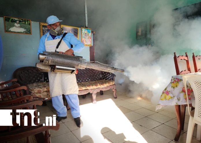 Foto: Brigadas médicas recorren barrios de Managua para prevenir enfermedades antiepidémica / TN8