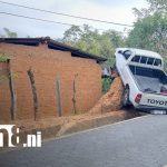Foto: Daños materiales reportados tras accidente en Comarca Orosi, Nueva Segovia / TN8