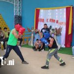 Foto:Jóvenes atletas honran al Santo de Esquipulas con exhibiciones deportivas en Siuna / TN8