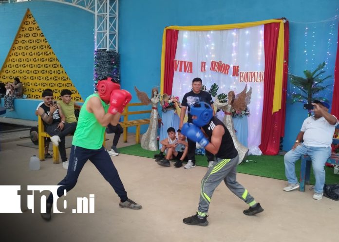 Foto:Jóvenes atletas honran al Santo de Esquipulas con exhibiciones deportivas en Siuna / TN8