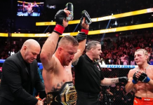 Foto: Intensidad y acción en la pelea Gaethje vs Pimblett/Cortesía