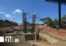 Managua moderna: Avanza la construcción del Paso a Desnivel en Carretera Sur Obras en la Carretera Sur prometen mejorar la movilidad capitalina / TN8