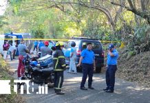 Foto: Accidente de tránsito en Ticuantepe deja un motociclista fallecido /TN8