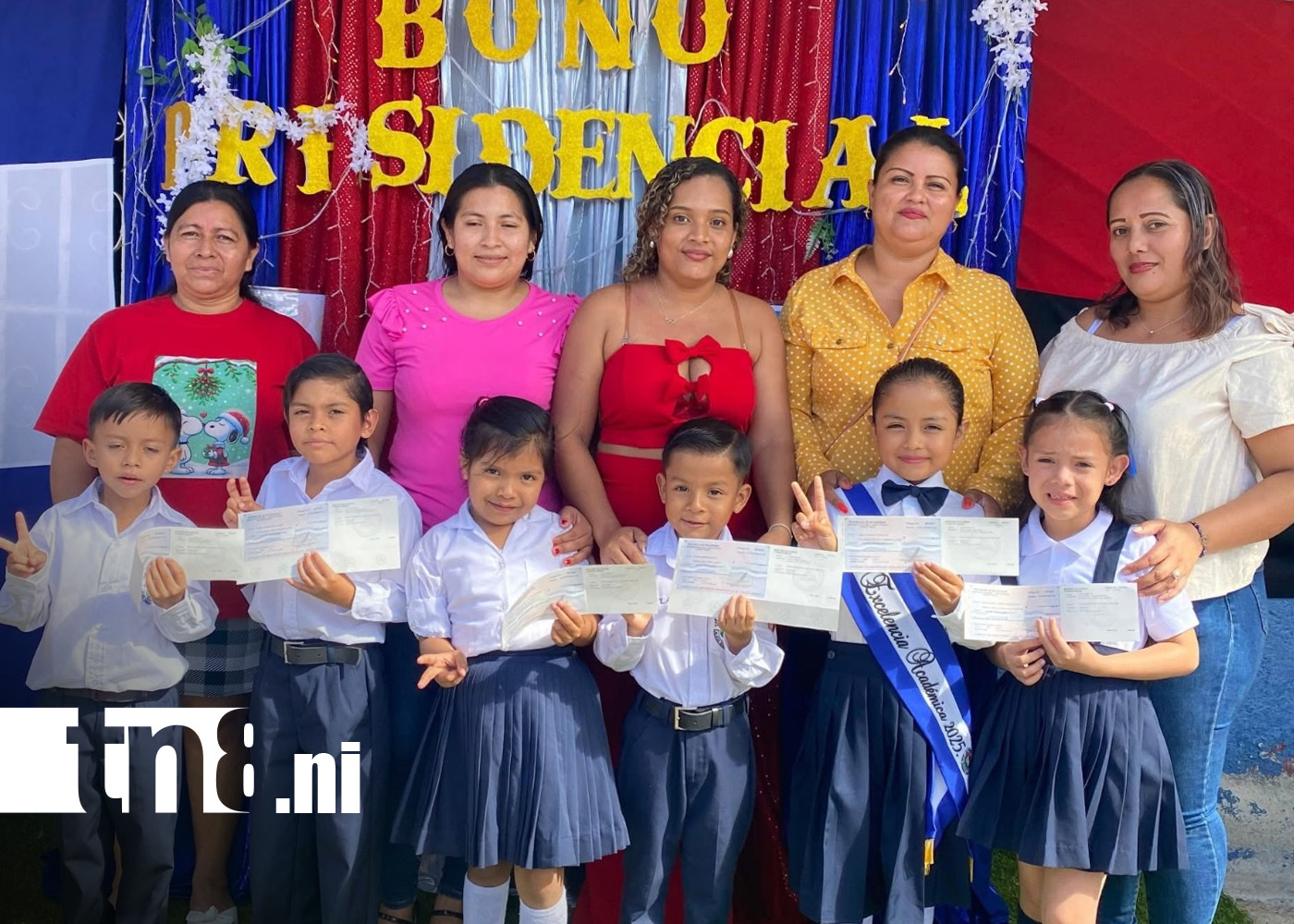 Foto: Matiguás avanza en educación con entrega del Bono Presidencial / TN8