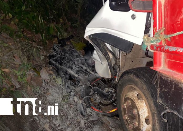 Foto:Fatal accidente cobra una vida en Villa Sandino, Chontales / TN8