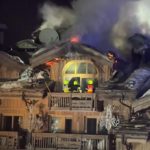 Foto: Incendio sin víctimas, pero con graves daños materiales en hotel Aples, Francia / Cortesía