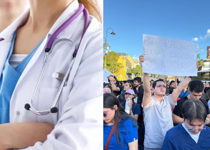 Foto: Protesta en Costa Rica: médicos critican privilegios a profesionales extranjeros /Cortesía