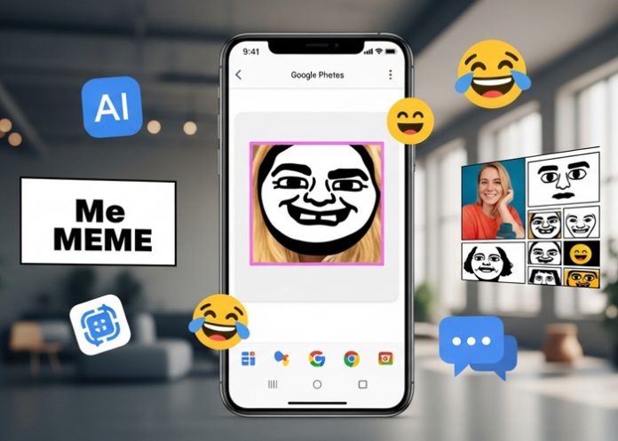 Foto: Google integra la creación de memes en su app Fotos /Cortesía