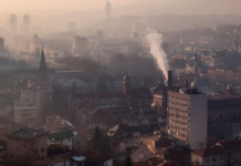 Foto: Emergencia ambiental en Sarajevo por niveles extremos de polución /Cortesía