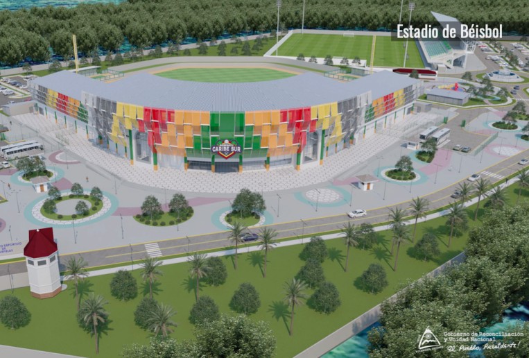 Foto: Complejo Deportivo Glorias Costeñas en Bluefields, Caribe Sur