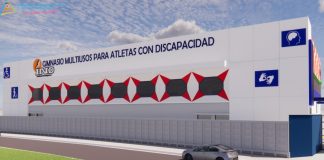 Foto: Proyecto del Gimnasio Multiuso para Atletas con Discapacidad en Managua