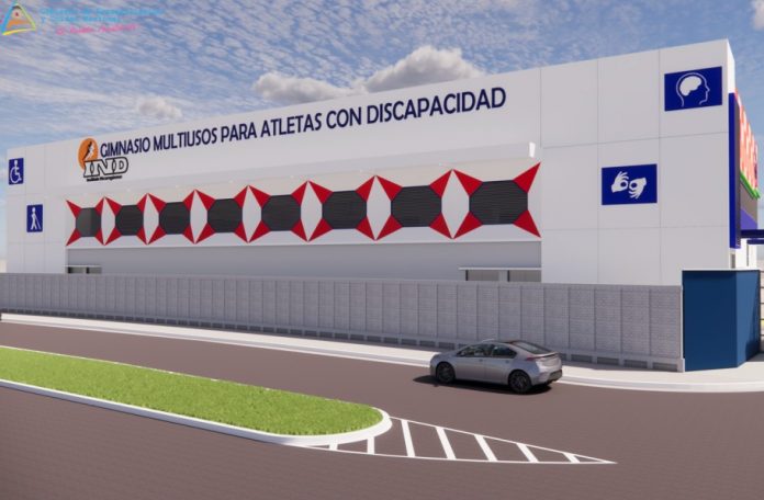 Foto: Proyecto del Gimnasio Multiuso para Atletas con Discapacidad en Managua