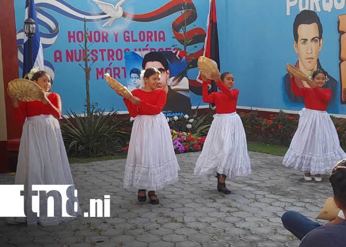 Foto: Arte, poesía y cultura destacan en homenaje a Leonel Rugama en Nandaime/ TN8