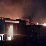 Foto: Cuatro negocios reducidos a cenizas tras incendio en la madrugada en Siuna/ TN8